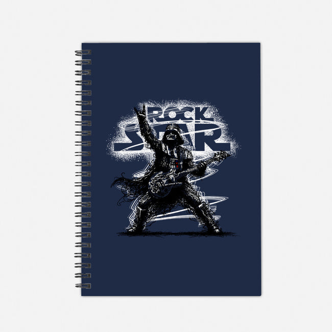 Rock Star Vader-None-Dot Grid-Notebook-alnavasord