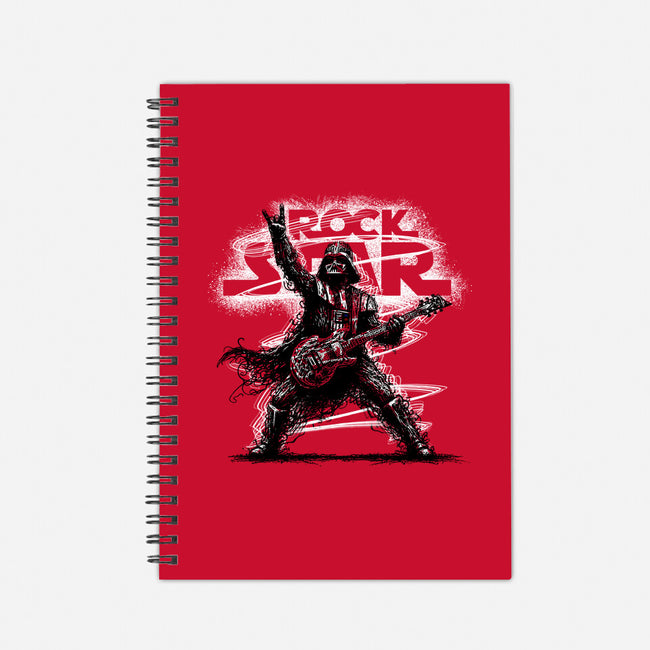 Rock Star Vader-None-Dot Grid-Notebook-alnavasord