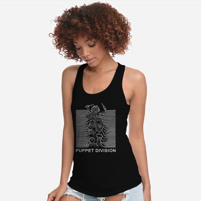 Puppet Division-Womens-Racerback-Tank-NMdesign