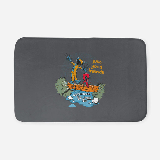 Just Good Friends-None-Memory Foam-Bath Mat-Gleydson Barboza