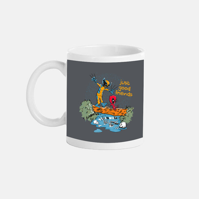 Just Good Friends-None-Mug-Drinkware-Gleydson Barboza