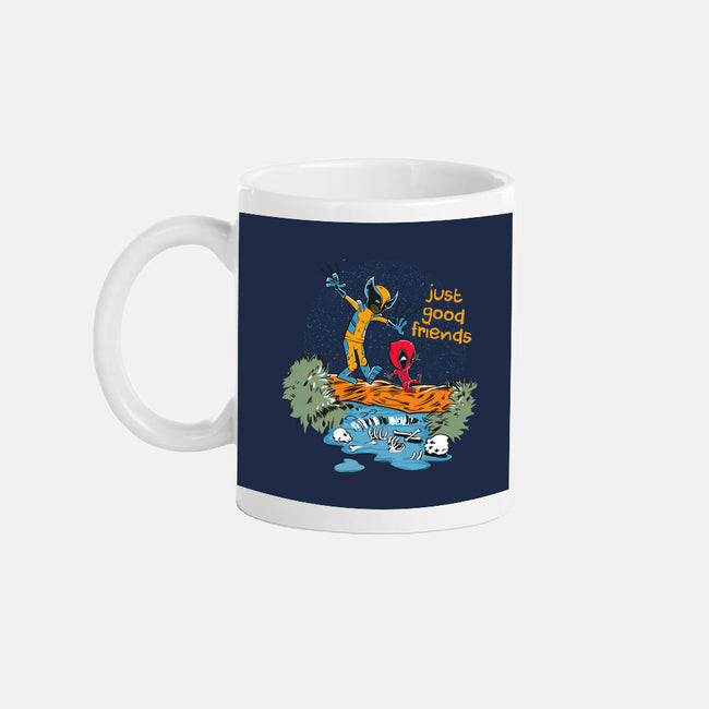 Just Good Friends-None-Mug-Drinkware-Gleydson Barboza