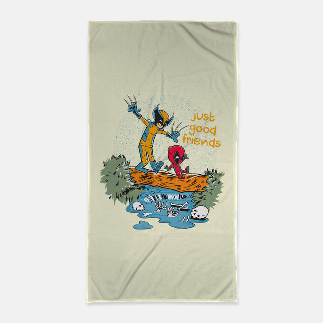 Just Good Friends-None-Beach-Towel-Gleydson Barboza