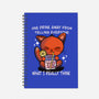 One Drink Away-None-Dot Grid-Notebook-fanfabio