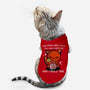 One Drink Away-Cat-Basic-Pet Tank-fanfabio