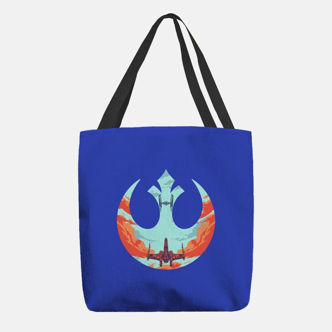 Rebel Fighter-None-Basic Tote-Bag-RamenBoy