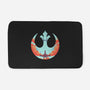 Rebel Fighter-None-Memory Foam-Bath Mat-RamenBoy