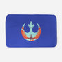 Rebel Fighter-None-Memory Foam-Bath Mat-RamenBoy