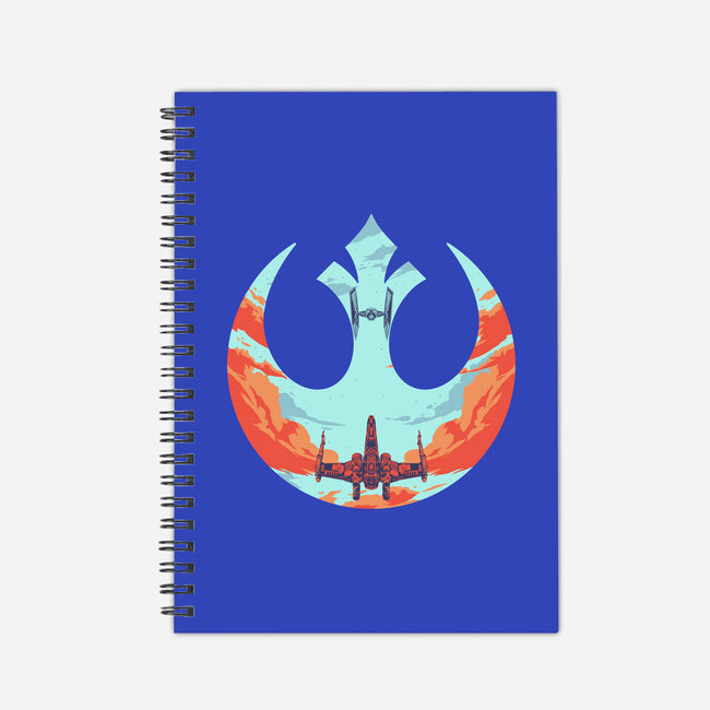 Rebel Fighter-None-Dot Grid-Notebook-RamenBoy