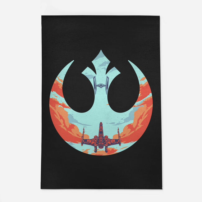 Rebel Fighter-None-Indoor-Rug-RamenBoy