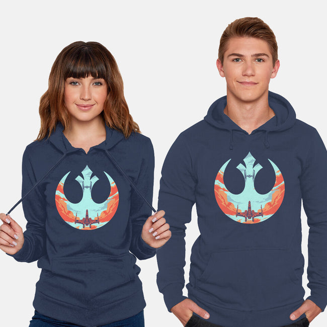 Rebel Fighter-Unisex-Pullover-Sweatshirt-RamenBoy