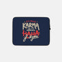 It's Called Karma-None-Zippered-Laptop Sleeve-tobefonseca