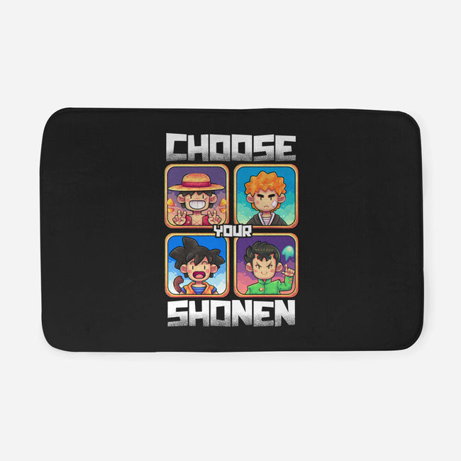 Choose Your Shonen-None-Memory Foam-Bath Mat-2DFeer