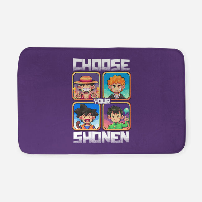 Choose Your Shonen-None-Memory Foam-Bath Mat-2DFeer