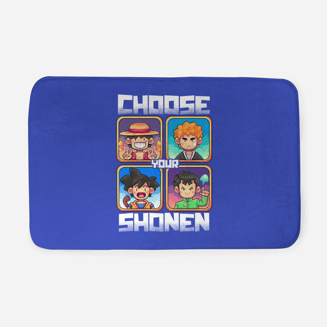 Choose Your Shonen-None-Memory Foam-Bath Mat-2DFeer