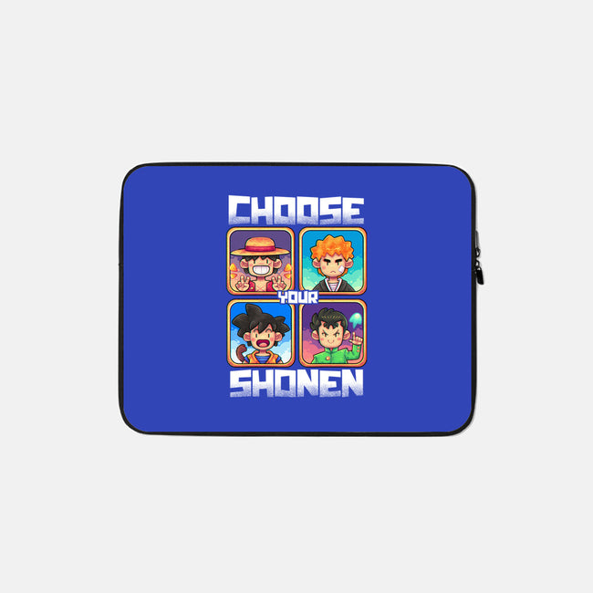 Choose Your Shonen-None-Zippered-Laptop Sleeve-2DFeer