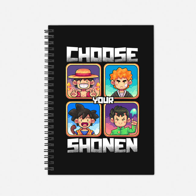 Choose Your Shonen-None-Dot Grid-Notebook-2DFeer