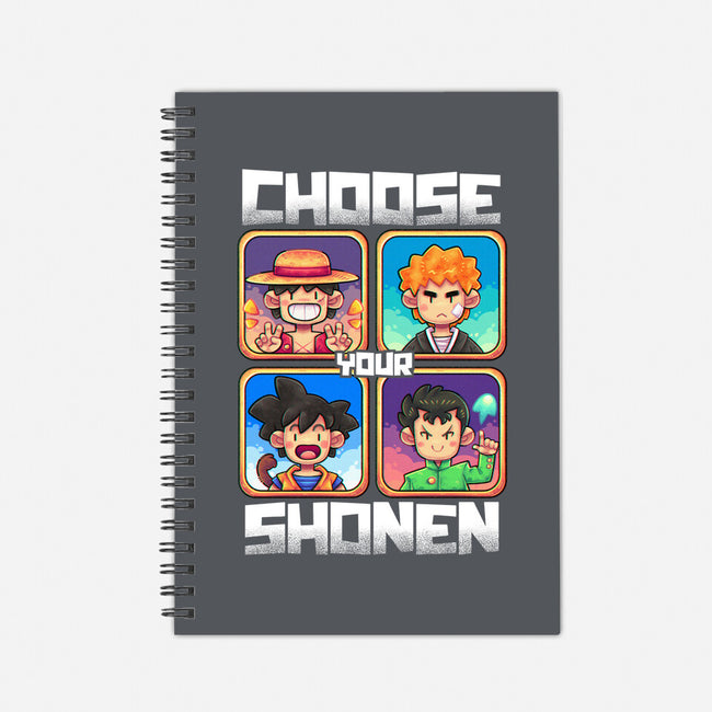 Choose Your Shonen-None-Dot Grid-Notebook-2DFeer