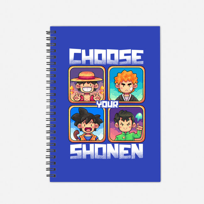 Choose Your Shonen-None-Dot Grid-Notebook-2DFeer