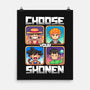 Choose Your Shonen-None-Matte-Poster-2DFeer