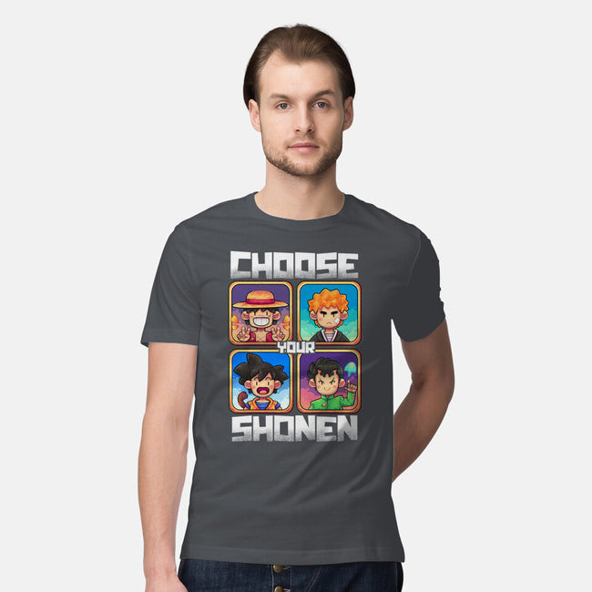 Choose Your Shonen-Mens-Premium-Tee-2DFeer