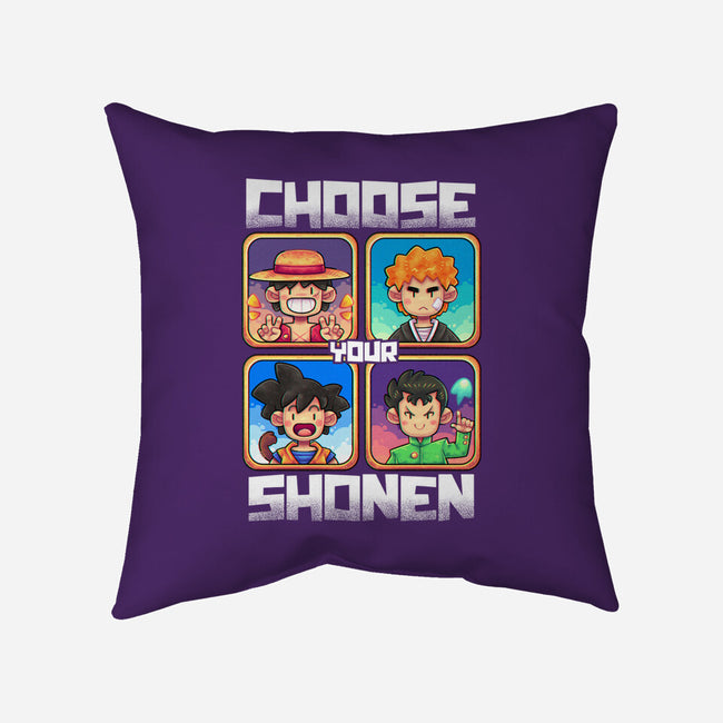 Choose Your Shonen-None-Removable Cover-Throw Pillow-2DFeer