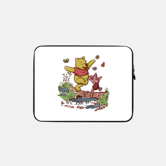 A Stroll In The Woods-None-Zippered-Laptop Sleeve-Xentee