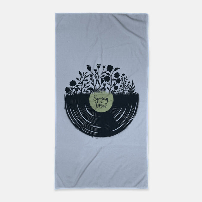 Spring Vibes-None-Beach-Towel-NMdesign