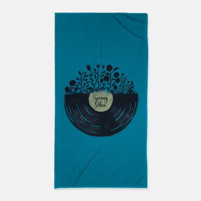 Spring Vibes-None-Beach-Towel-NMdesign