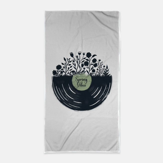 Spring Vibes-None-Beach-Towel-NMdesign