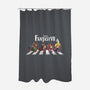 FFVII Road-None-Polyester-Shower Curtain-2DFeer