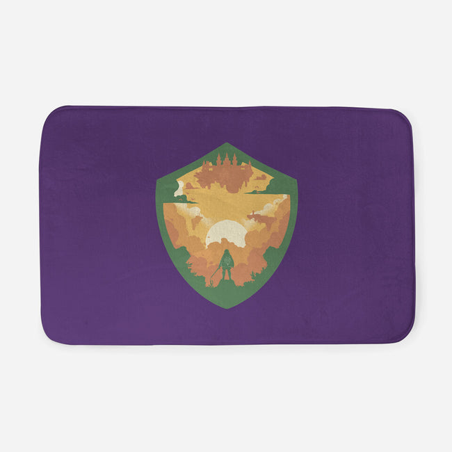 Hylian Shield-None-Memory Foam-Bath Mat-RamenBoy