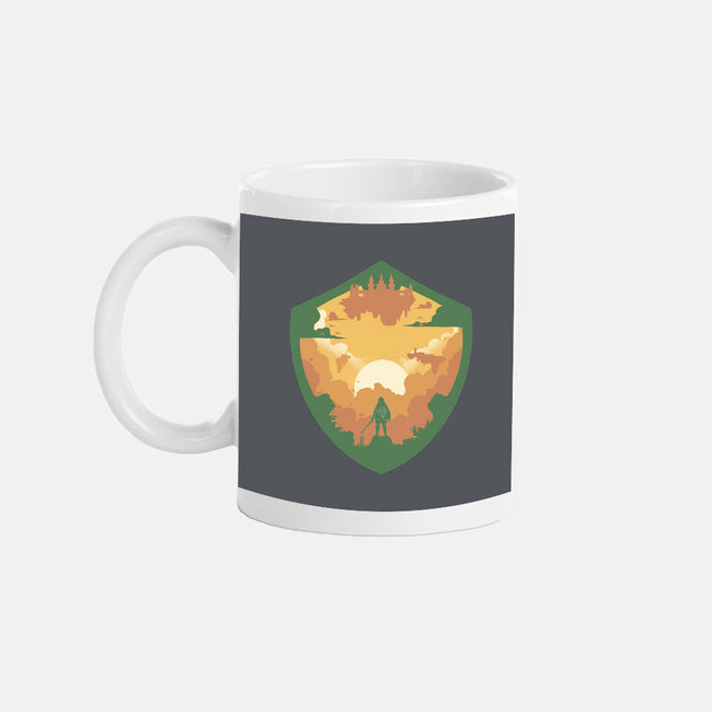 Hylian Shield-None-Mug-Drinkware-RamenBoy