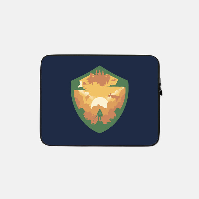 Hylian Shield-None-Zippered-Laptop Sleeve-RamenBoy