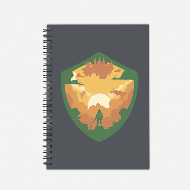 Hylian Shield-None-Dot Grid-Notebook-RamenBoy