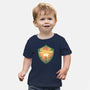 Hylian Shield-Baby-Basic-Tee-RamenBoy