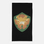 Hylian Shield-None-Beach-Towel-RamenBoy