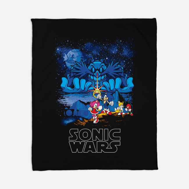 Sonic Wars-None-Fleece-Blanket-dalethesk8er