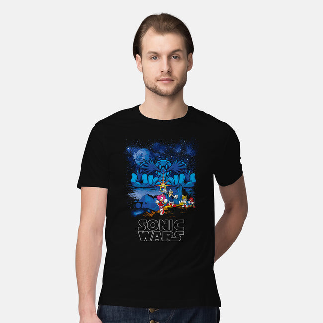 Sonic Wars-Mens-Premium-Tee-dalethesk8er