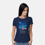 Sonic Wars-Womens-Basic-Tee-dalethesk8er