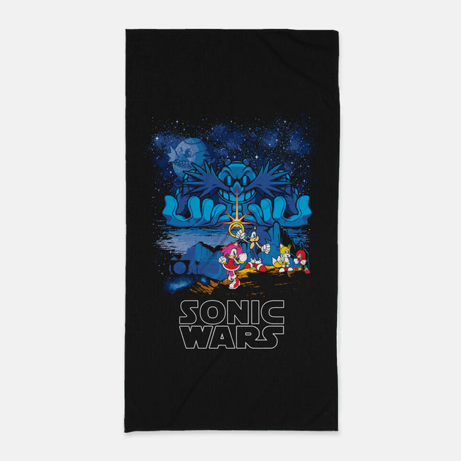 Sonic Wars-None-Beach-Towel-dalethesk8er