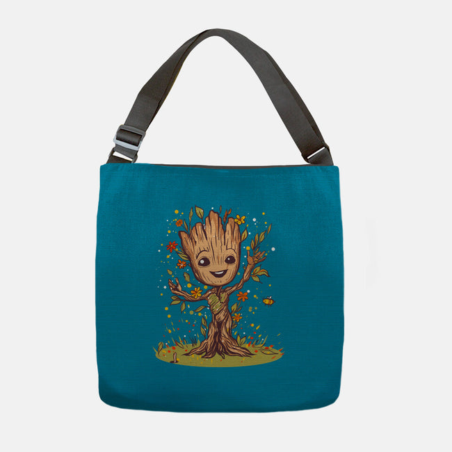 I Am Spring-None-Adjustable Tote-Bag-kharmazero