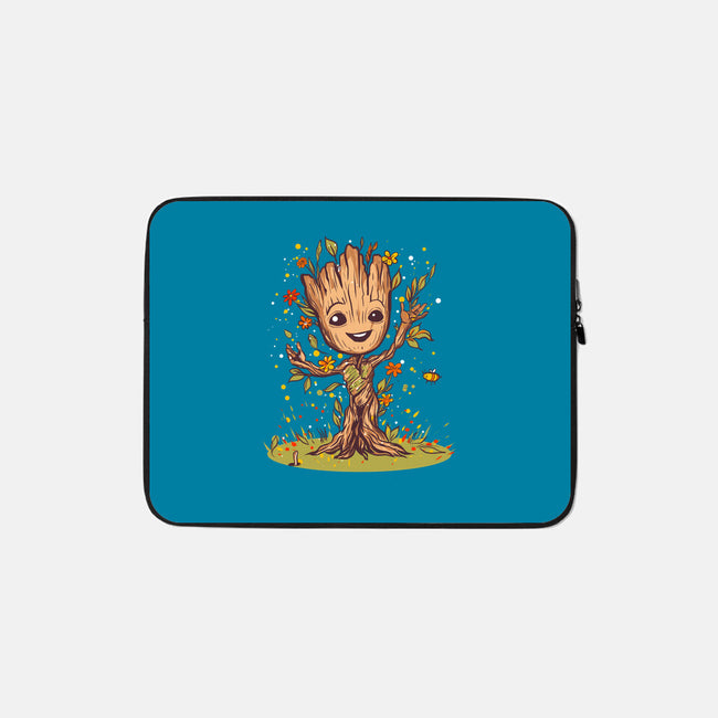 I Am Spring-None-Zippered-Laptop Sleeve-kharmazero