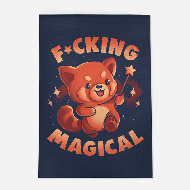 Red Panda Magic-None-Indoor-Rug-eduely