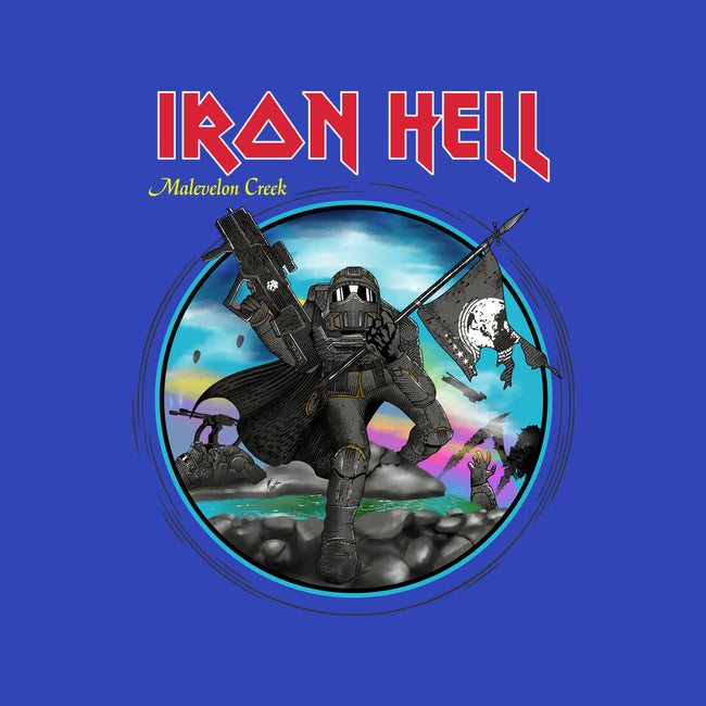 Iron Hell-Mens-Premium-Tee-rocketman_art