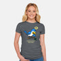 Springfield Mocking Bird-Womens-Fitted-Tee-Boggs Nicolas