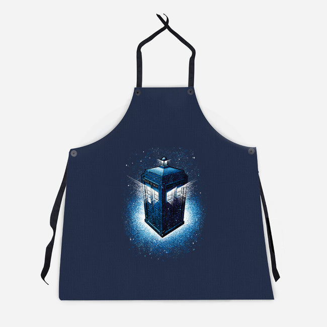 Tardis Splash-Unisex-Kitchen-Apron-Tronyx79