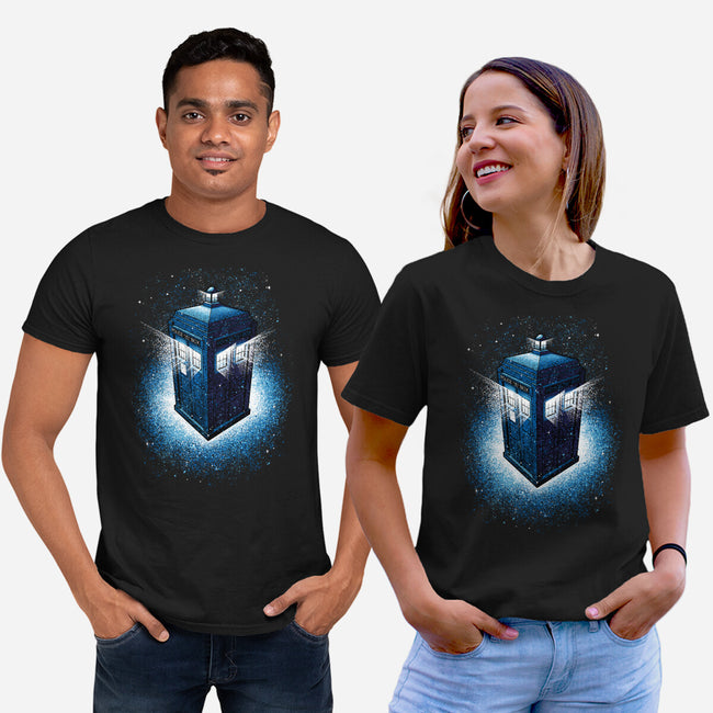 Tardis Splash-Unisex-Basic-Tee-Tronyx79