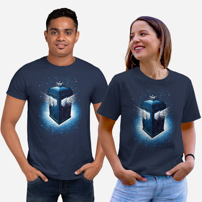 Tardis Splash-Unisex-Basic-Tee-Tronyx79