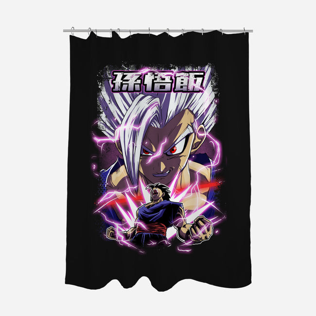 The Warrior Beast-None-Polyester-Shower Curtain-Diego Oliver